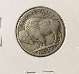 1924-D Buffalo Nickel, Nicely Circulated VF, A Few Marks  (22611)