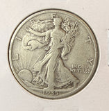 1935 Walking Liberty Half Dollar, Lighty Circulated, (22613)
