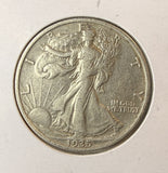 1935 Walking Liberty Half Dollar, Nicely Circulated, (22617)