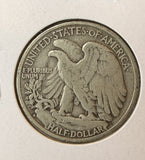 1936-S Walking Liberty Half Dollar, Nicely Circulated, (22624)