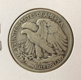 1939 Walking Liberty Half Dollar, Nicely Circulated, (22628)