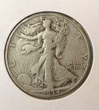 1934 Walking Liberty Half Dollar, Nicely Circulated, (22634)