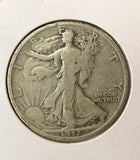 1917 Walking Liberty Half Dollar, Nicely Circulated, (22636)