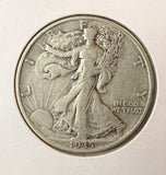 1935-D Walking Liberty Half Dollar, Nicely Circulated, (22638)