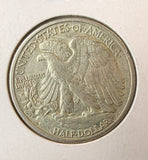 1943-D Walking Liberty Half Dollar, Nice AU. (22642)