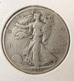 1936-D Walking Liberty Half Dollar, Nicely Circulated, (22644)