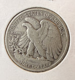 1936-D Walking Liberty Half Dollar, Nicely Circulated, (22644)