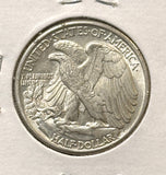 1942 Walking Liberty Half Dollar, Nice Unc, (22662)