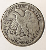 1929-D Walking Liberty Half Dollar, Nicely Circulated, (22674)
