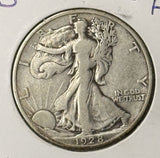 1928-S Walking Liberty Half Dollar, Nicely Circulated, (22684)