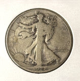 1928-S Walking Liberty Half Dollar, Nicely Circulated, (22688)