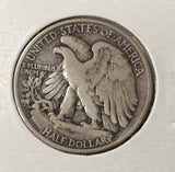 1928-S Walking Liberty Half Dollar, Nicely Circulated, (22690)