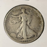 1918-S Walking Liberty Half Dollar, Nicely Circulated, (22706)