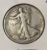 1918-S Walking Liberty Half Dollar, Nicely Circulated, (22708)