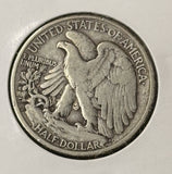 1918-S Walking Liberty Half Dollar, Nicely Circulated, (22708)