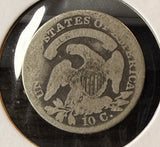 1835 Capped Bust Dime, Nicely Circulated. (22712)