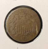 1872 2ct Piece, Nicely Circulated Key Date. (22721)