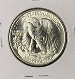 1943 Walking Liberty Half Dollar, Choice Uncirculated, From Org. Roll (22741)