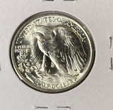 1943 Walking Liberty Half Dollar, Choice Uncirculated, From Org. Roll (22749)