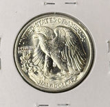1943 Walking Liberty Half Dollar, Choice Uncirculated, From Org. Roll (22755)