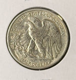 1942 Walking Liberty Half Dollar, Choice AU, (22764)