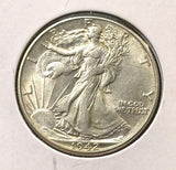 1942 Walking Liberty Half Dollar, Choice AU, (22766)