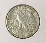 1943-D Walking Liberty Half Dollar, Nice AU. (22770)