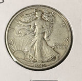 1935-D Walking Liberty Half Dollar, Nice XF, (22774)