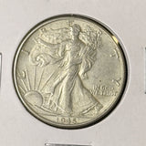 1945 Walking Liberty Half Dollar, Nice AU. (22776)