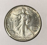 1945 Walking Liberty Half Dollar, Choice Uncirculated. (22778)