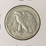 1943-D Walking Liberty Half Dollar, Nice AU. (22780)
