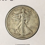 1935-S Walking Liberty Half Dollar, Nicely Circulated, (22782)