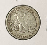 1935-S Walking Liberty Half Dollar, Nicely Circulated, (22782)