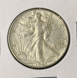 1941 Walking Liberty Half Dollar, Nice AU, (22784)
