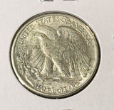 1945 Walking Liberty Half Dollar, Choice Uncirculated. (22786)
