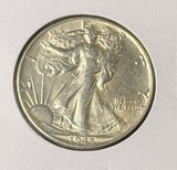 1945 Walking Liberty Half Dollar, Choice AU. (22788)