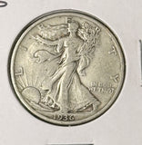 1936-S Walking Liberty Half Dollar, Nicely Circulated, (22790)