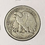 1936-S Walking Liberty Half Dollar, Nicely Circulated, (22790)