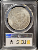 1892-O Morgan Silver Dollar, MS64 PCGS+CAC. Key Date (22868),  Great Eye Appeal.