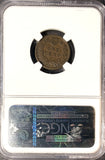 1897 Indian Head Cent, FS- 401 MPD 1 in Neck. F12 NGC (22898)