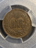 1873 Indian Head Cent, FS- 102 Double Die Obv. AU50 PCGS (22907)
