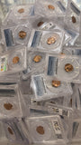 PCGS MS65 RED Lincoln Wheat Cent Special. Random Dates 1940's-1950's