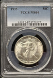 1935 Walking Liberty Half Dollar, MS64 PCGS. (22932)