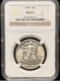 1944 Walking Liberty Half Dollar, MS63 NGC. (22970)