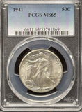 1941-P Walking Liberty Half Dollar, MS65 PCGS (22986)