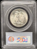 1944-D Walking Liberty Half Dollar, MS64, PCGS (22992)