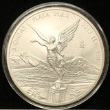 2013-Mo 5 Onza Libertad, Silver MS, KM-615. (22998)