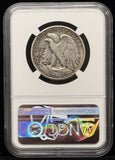 1927-S Walking Liberty Half Dollar, Key Date, XF40 NGC (23009)