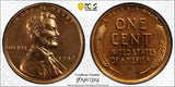 1942 Gem Proof Lincoln Wheat Cent, PF66RD PCGS (23172)
