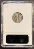 1921 Mercury Head Dime, VF20 ANACS Soapbox. (23180)